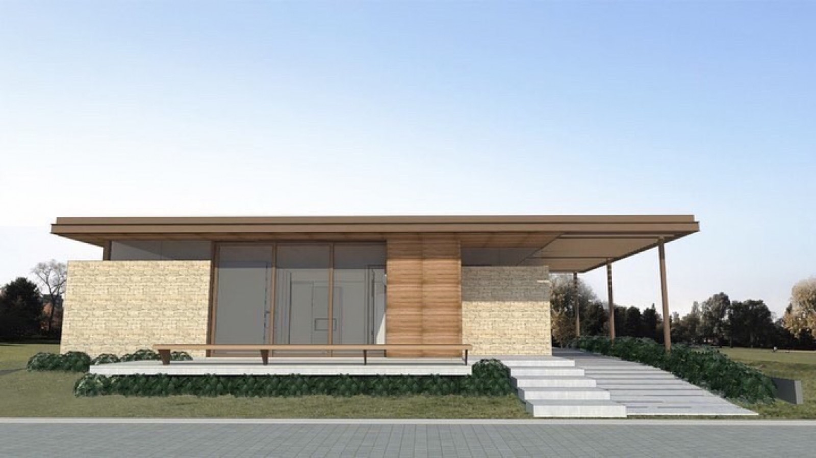 Casa de alto padrão construída pela EZA em Forquilhinha